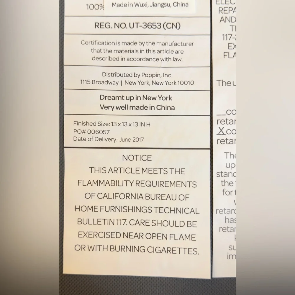 Kid's Poppin Box Seat, Ottoman, Footstool and Storage All in One Collapsible Box - Picture 8 of 9